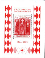 MONACO / BF N° 7 CROIX ROUGE NEUF ** - Blokken