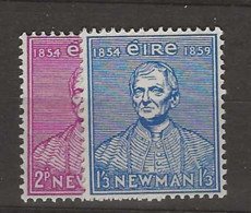 1954 MNH Ireland Mi 122-23 Postfris** - Nuovi