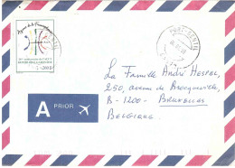 1999 LETTERA PER BELGIO - Gabon (1960-...)
