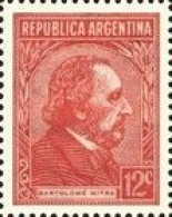 ARGENTINA - AÑO 1935 - Serie Próceres Y Riquezas I -  Bartolomé Mitre, 1821-1906 - President - Usati