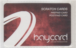 TURKEY - Baycard - Scratch Cards, Baycard Prepaid Card , Mint - Türkei