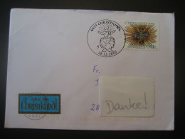Österreich- Christkindl 19.12.2002 Mit Leitzettel Warth - Lettres & Documents