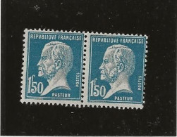 TIMBRES PASTEUR - PAIRE N° 191 NEUVE SANS CHARNIERE -TTB - ANNEE 1923-29   COTE / 50 € - 1922-26 Pasteur