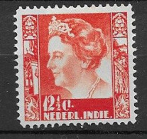 Ned. Indië 1933 NVPH 181 MH Kw 10 EUR (SN 709) - Nederlands-Indië