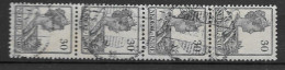 Ned. Indië 1914 NVPH 125 In Strip Van 4 (SN 713) - Nederlands-Indië