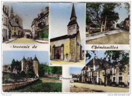 Carte Postale 23. Chénérailles Trés Beau Plan - Chenerailles