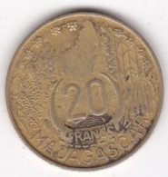 Madagascar /Republique Française. 20 FRANCS 1953 , Bronze Aluminium , Lec 112 - Madagascar