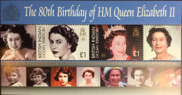 British Indian Ocean Territory BIOT 2006 Queen’s Birthday Minisheet MNH - Territoire Britannique De L'Océan Indien