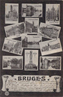 BELGIQUE - Bruges - Différents Lieux De Bruges - Carte Postale Ancienne - Brugge