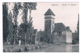 CPM  MOULIN DE MOREAU Sarlat REPRO - Moulins à Eau