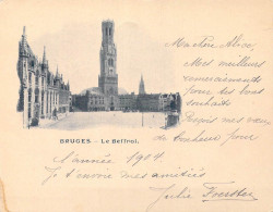 BELGIQUE - Bruges - Le Beffroi - Carte Postale Ancienne - Brugge