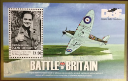 British Indian Ocean Territory BIOT 2010 Battle Of Britain Anniversary Minisheet MNH - Territorio Britannico Dell'Oceano Indiano