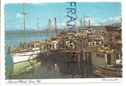 Delcampe - Bateaux De Marchandises à Quai à Princess Wharf, Suva, Fidji - Handel
