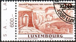 Luxembourg, Luxemburg,  1999 , MI 1489,YT 1439, GEBURTSTAG JOHANN WOLFGANG VON GOETHE, GESTEMPELT,OBLITERE - Gebruikt