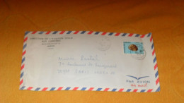 ENVELOPPE DE 1974../ DIRECTION DE L'AVIATION CIVILE AUX COMORES MORONI POUR PARIS....CACHETS + TIMBRE - Storia Postale