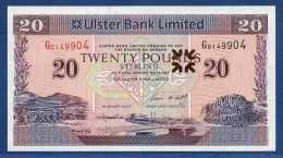 NORTHERN IRELAND - P.342a – 20 POUNDS 01.01.2007 UNC, S/n G0149904 Ulster Bank Limited - 20 Pounds