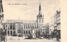 BELGIQUE - LIEGE - La Cathédrale St Paul - Carte Postale Ancienne - Liege