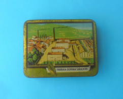 SARAJEVO - Bosnia Old Cigarettes Tin Box * Boîte En Métal Vide Pour Les Cigarettes Cigarette Tobacco - Schnupftabakdosen (leer)