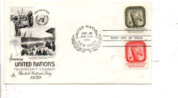 NATIONS UNIES FDC 1959 CONSEIL DE CURATELLE - FDC