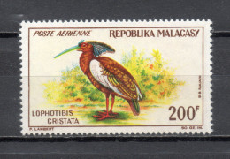 MADAGASCAR  PA  N° 91   NEUF SANS CHARNIERE  COTE 10.00€    OISEAUX ANIMAUX - Madagascar (1960-...)