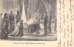 RELIGIEUX & CROYANCES - La Dépouille De S S Léon XIII Dans La Salle Du Trône - Carte Postale Ancienne - Sonstige & Ohne Zuordnung