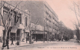 Toulon - Le Casino Et BLVD De Strasbourg -  Bar Reboul  - CPA °J - Toulon
