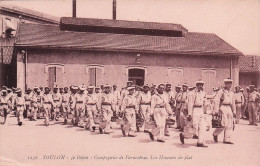 Toulon - 5 Eme Depot - Compagnie De Formation - Les Hommes De Plat  - CPA °J - Toulon