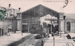 Toulon -  La  Gare - Hall   - CPA °J - Toulon