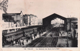 Toulon -  Vue Generale Des Quais  De La Gare     - CPA °J - Toulon