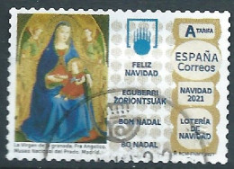ESPAGNE SPANIEN SPAIN ESPAÑA 2021 CHRISTMAS NAVIDAD: LOTTERY LOTERÍA USED ED 5533 MI 5583 YT 5289 SC 4573 SG 5533 - Used Stamps