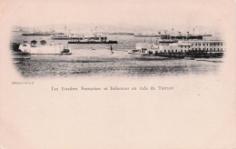 Toulon - Les Escadres Françaises Et Italiennes En Rade De Toulon  - CPA °J - Toulon