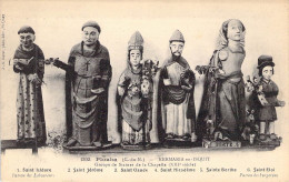 RELIGIEUX & CROYANCES - Plouha - Groupe De Statues De La Chapelle XIIIe Siècle - Carte Postale Ancienne - Altri & Non Classificati