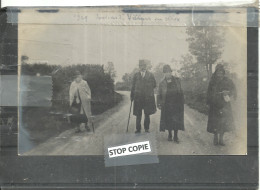 05-2023 - 230/205 - CARTE PHOTO Unique 1929 - SUISSE - Canton De VAUD - VILLARS SUR OLLON  Environs - Famille Dans La Ru - Villars-les-Moines