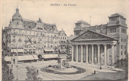 ALLEMAGNE - Aachen - Am Theater - Carte Postale Ancienne - Aachen