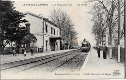 LE VAUCLUSE ILLUSTRÉ - TB Cpa - LA PALUD (16)  - La Gare - Lapalud