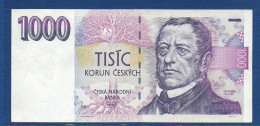 CZECHIA - CZECH Republic - P. 8 – 1000 Korun 1993  XF, S/n B14 730729 - Repubblica Ceca