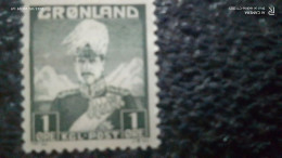 GRÖNLAND--1938-       1ÖRE        KİNG   C HRİSTİAN  X.     . USED - Gebraucht