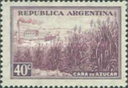 ARGENTINA - AÑO 1935 - Serie Próceres Y Riquezas I - Caña De Azúcar - Usati