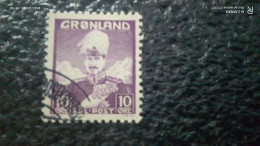 GRÖNLAND--1938-       10ÖRE        KİNG   C HRİSTİAN  X.     . USED - Gebruikt