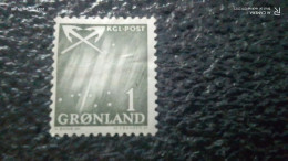 GRÖNLAND--1963       1ÖRE            . UNUSED - Gebruikt