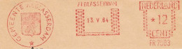 Niederlande Freistempel Alblasserdam - Wappen, Blason, Coat Of Arms - Meterstamp, EMA - Machines à Affranchir (EMA)