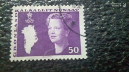 GRÖNLAND--1981      50ÖRE          MARGERETHE II.  . USED - Used Stamps