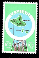 1980 Ambrym Michel VU 571 Stamp Number VU 290 Yvert Et Tellier VU 606 Stanley Gibbons VU 297E Xx MNH - Vanuatu (1980-...)