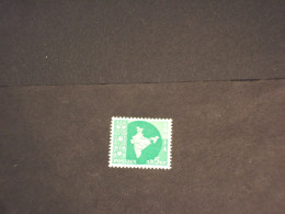 INDIA - 1958/9 CARTA 5 Np. - NUOVO(+) - Unused Stamps