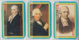 USA CLASSIC MUSIC COMPOSER FRANZ JOSEPH HAYDN SET OF 3 CARDS - Musique