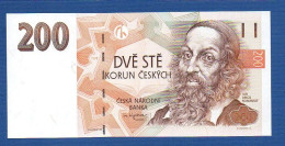 CZECHIA - CZECH Republic - P.19a – 200 Korun 1998 UNC, S/n C25 722703 - Czech Republic