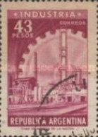 ARGENTINA - AÑO 1965 - Serie Próceres Y Riquezas II - Industria 43c - Gebraucht