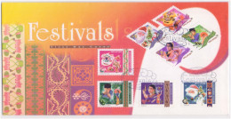 Festivals, EID, Eid Al-Fitr, Deepawali, Diwali, Mosque, Islam, Islamic Hinduism, Mythology FDC - Hinduism