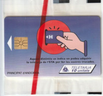 Telecarte ANDORRE - 10 U - NSB - Andorre