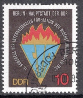 Germany Soviet Zone 1982 Single Stamp Issued For FIR Congress In Fine Used - Usados